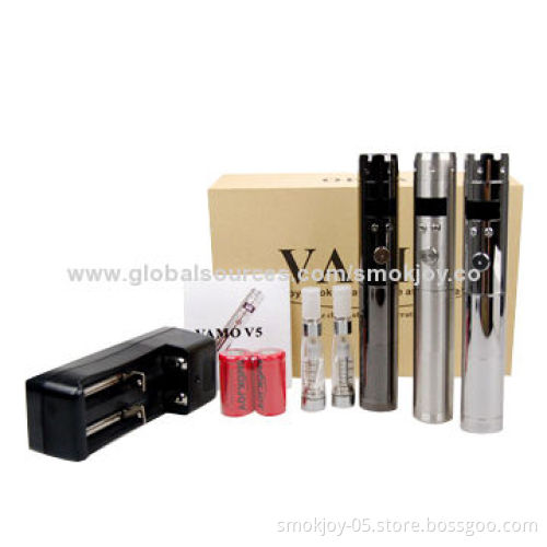 Variable Voltage Stainless Steel Vamo V5 with 18650 BatteryNew